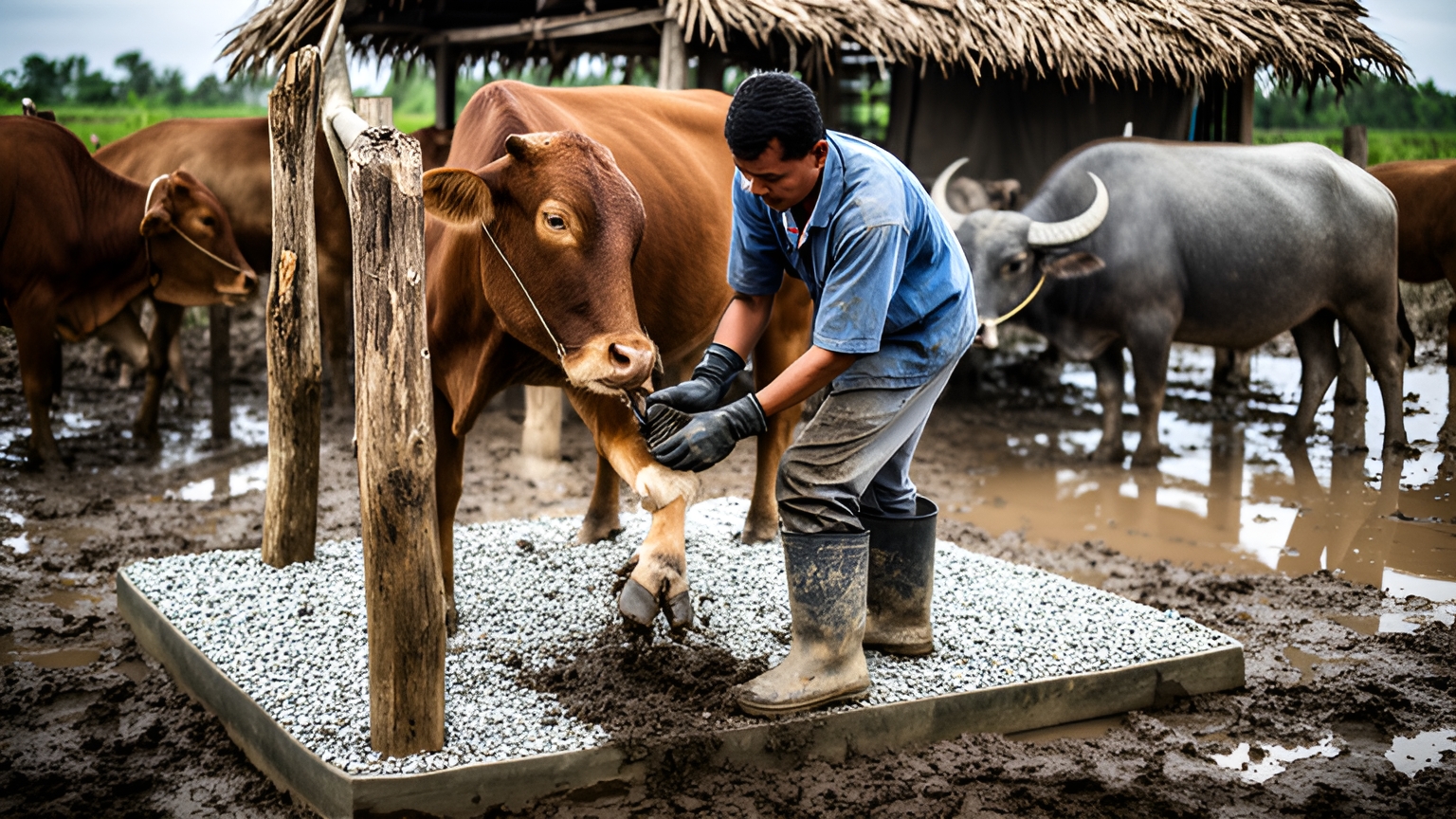 Foot Rot in Cattle: Prevent It in Mud and Floodwater