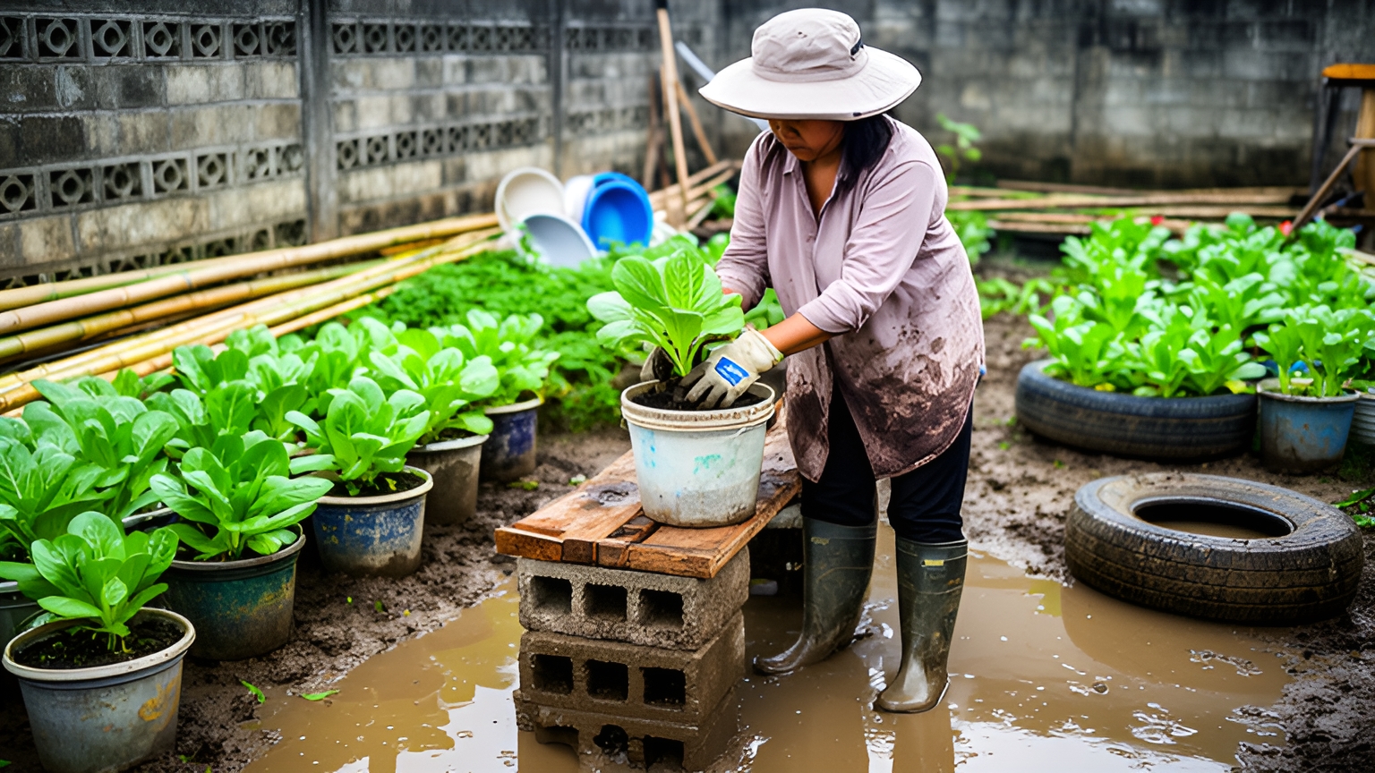 Container Vegetable Garden for Flood Areas: 7 Easy Steps