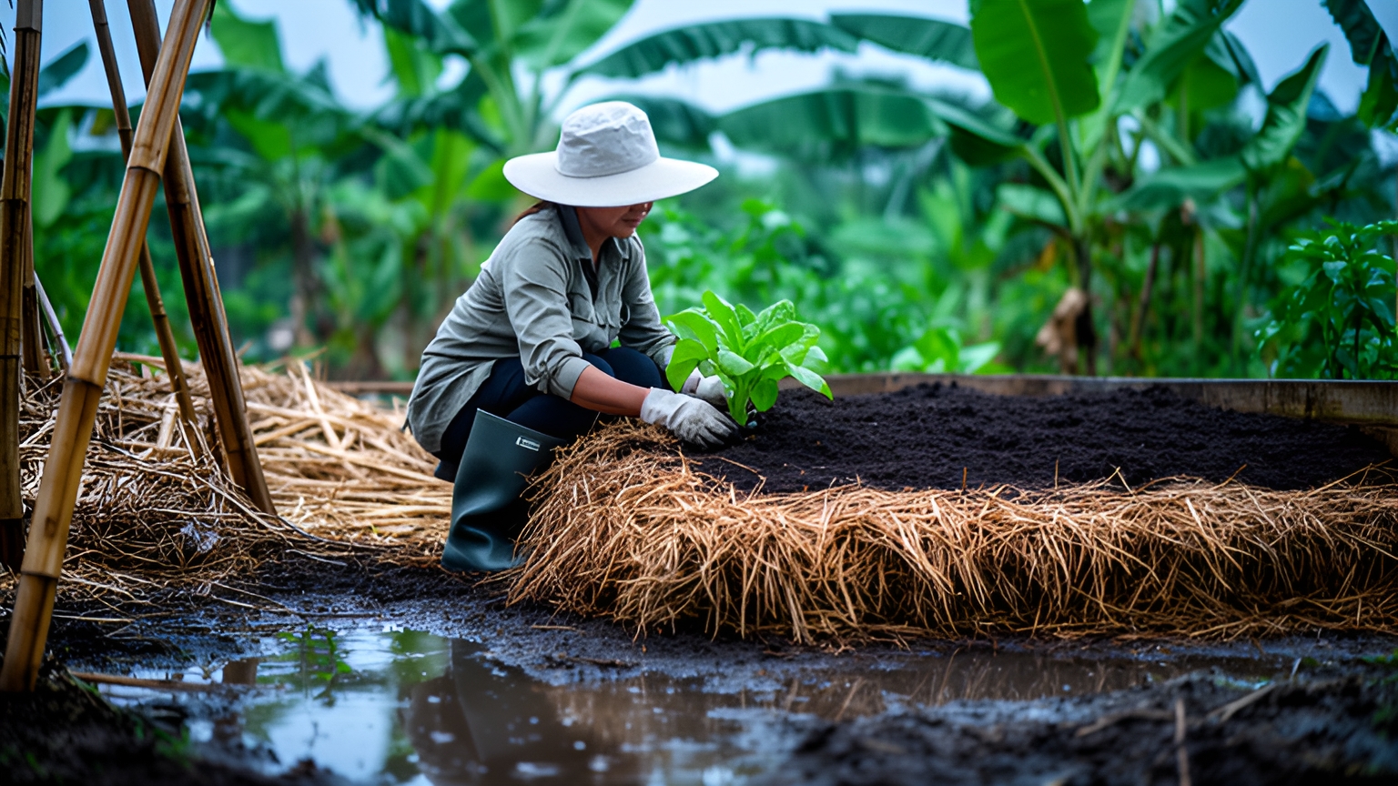 Raised Garden Beds: Keep Vegetable Roots Above Floodwater